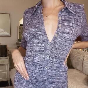 Le Ore Women's Purple and Blue Jumpsuit